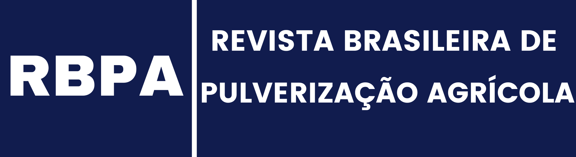 Revista Brasileira de Pulverização Agrícola